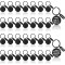 Round Keychain Stainless Steel 002